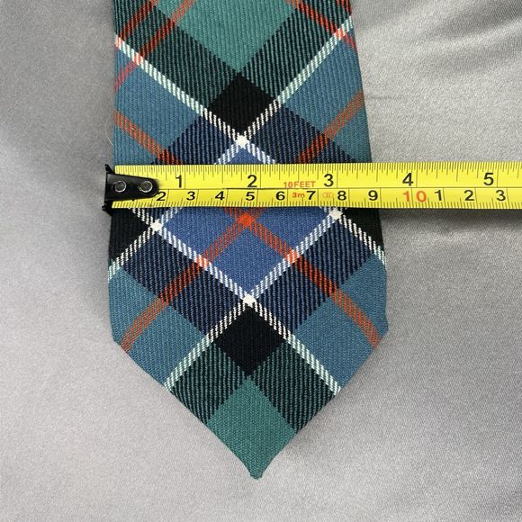 Lochcarron of Scotland 100% Wool Tie Tartan Plaid Green Blue Red Classic Royal - Picture 9 of 10